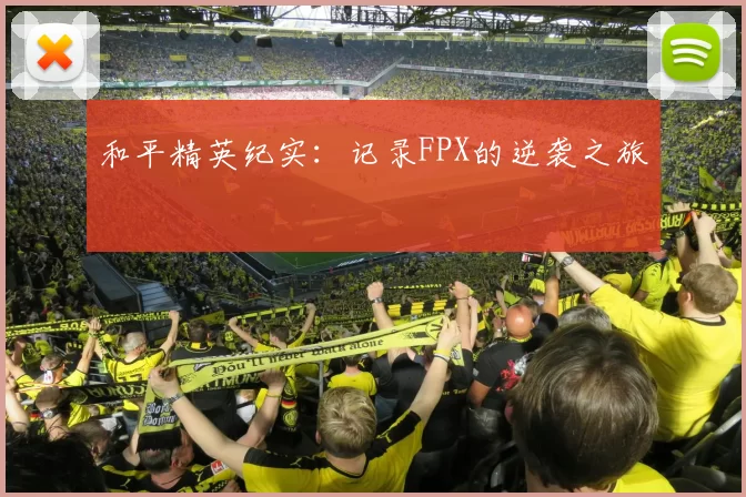 和平精英纪实：记录FPX的逆袭之旅